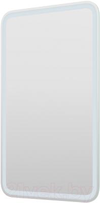 Зеркало Пекам Marta 1 50x80 / marta1-50x80dcl (с подсветкой, сенсором на взмах руки и часами) - фото