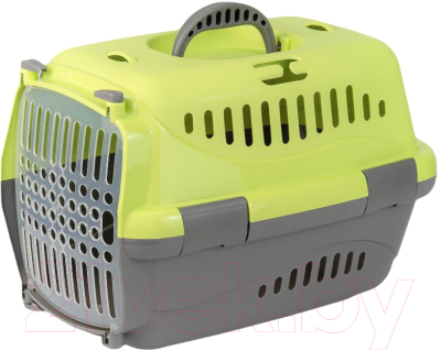 Переноска для животных ZooExpress Турне 17113 (S, зеленый) - фото