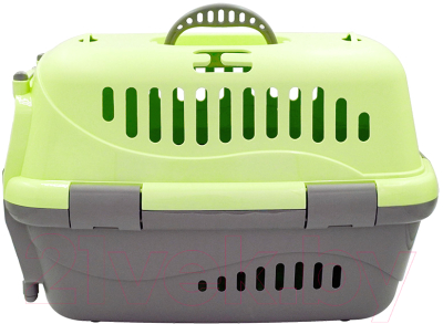 Переноска для животных ZooExpress Турне 17113 (S, зеленый)