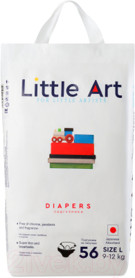 Подгузники детские Little Art L 9-12кг - фото