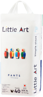 Подгузники-трусики детские Little Art XL 12-15кг - фото