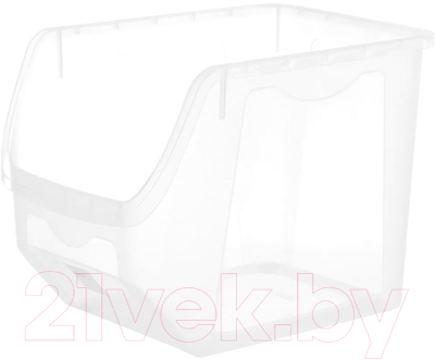 Емкость для хранения El Casa 640137 (прозрачный/бирюзовый)