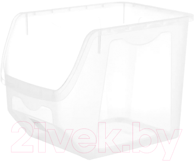 Емкость для хранения El Casa 640184 (прозрачный/фиолетовый)