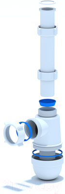 Сифон Ани Пласт C1020