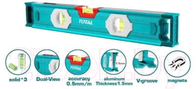 Уровень строительный TOTAL TMT26056