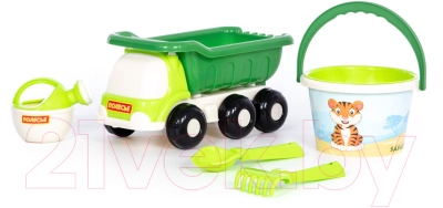 Набор игрушек для песочницы Полесье №640 Сафари Кеша / 93431 - фото