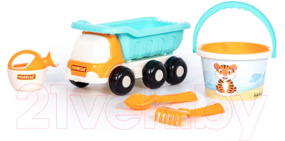 Набор игрушек для песочницы Полесье №640 Сафари Кеша / 93431