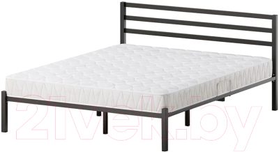 Полуторная кровать Домаклево Сталь 140x200