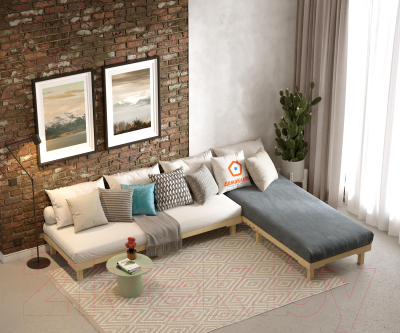 Односпальная кровать Домаклево Канапе 80x200