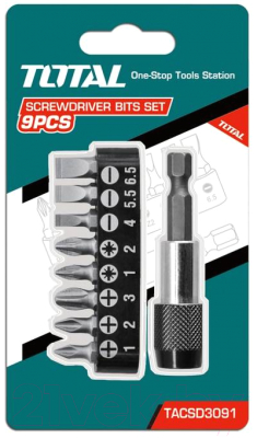 Набор бит TOTAL TACSD3091 - фото