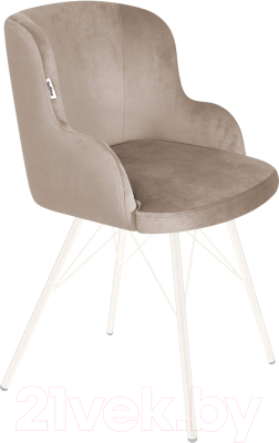 Стул Sheffilton SHT-ST39/S37 (латте/белый муар) - фото