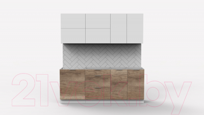 Готовая кухня Интермебель Микс Топ-35 2.0м без столешницы