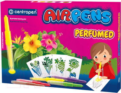 Фломастеры Centropen AirPens Perfumed / 6 1589 0501 - фото