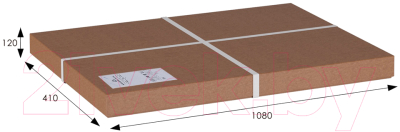 Банкетка Мебелик Мягкая с подлокотниками