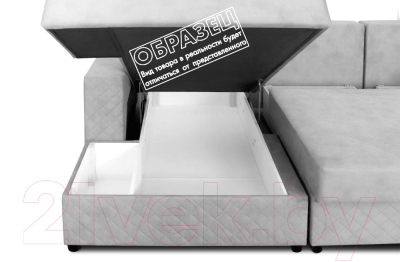 Диван угловой Мебельград Неаполь-2 Стандарт левый