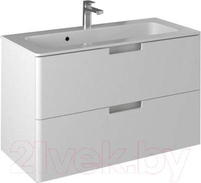 Тумба с умывальником Briz Прато Прато 100 / 240 03-18100-16 00 БЕЛ - фото