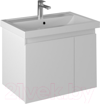 Тумба с умывальником Briz Бьелла Фостер 70 / 364 03-18070-06 00 БЕЛ - фото