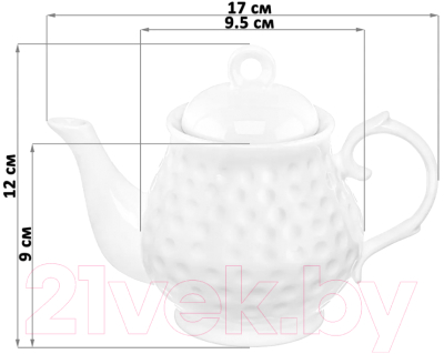 Заварочный чайник Elan Gallery Сфера / 540402