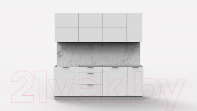 Готовая кухня Интермебель Микс Топ-37 2.2м без столешницы