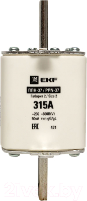 Предохранитель плавкий EKF PROxima fus-37/400/315