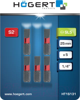 Набор бит Hoegert HT1S131