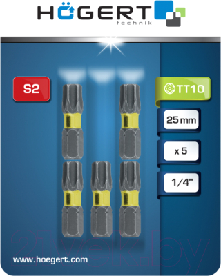Набор бит Hoegert HT1S135