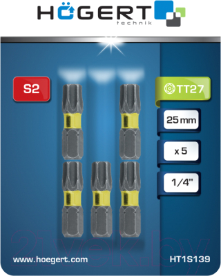 Набор бит Hoegert HT1S139