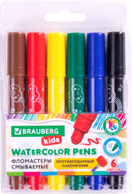 Фломастеры Brauberg Kids / 152178