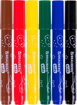 Фломастеры Brauberg Kids / 152178