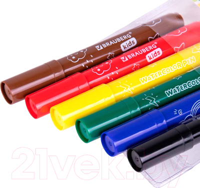 Фломастеры Brauberg Kids / 152178