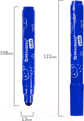 Фломастеры Brauberg Kids / 152178