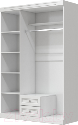 Шкаф Bravo Мебель Олимп Лак ШР-3