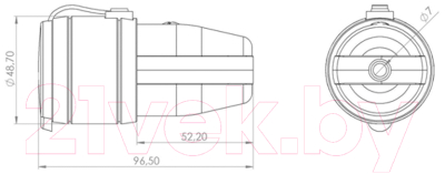 Розетка переносная Rexant 111-122