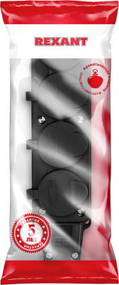 Розетка переносная Rexant 111-114