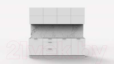 Готовая кухня Интермебель Микс Топ-38 2.4м без столешницы