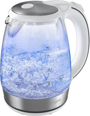 Электрочайник Scarlett SC-EK27G37 (белый)