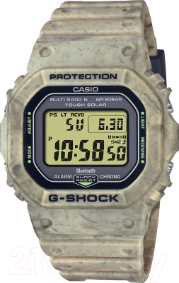 Часы наручные мужские Casio GW-B5600SL-5E - фото