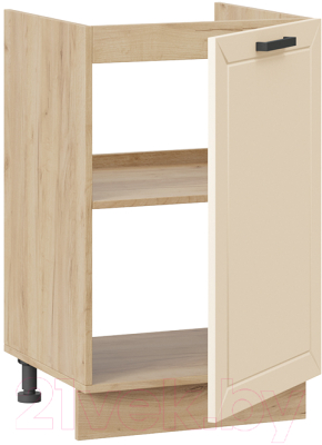 Шкаф под мойку ТриЯ Лорас 1Н5М (дуб крафт золотой/холст брюле)