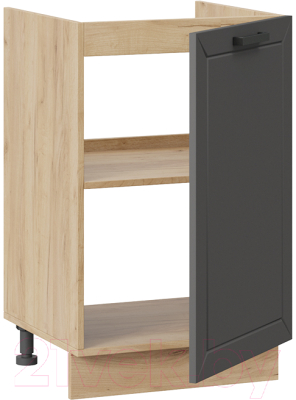 Шкаф под мойку ТриЯ Лорас 1Н5М (дуб крафт золотой/холст вулкан)