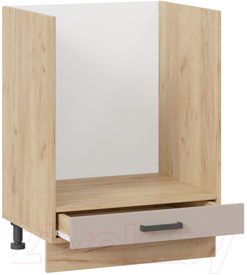 Шкаф под духовку ТриЯ Лорас 1Н6Б (дуб крафт золотой/холст латте)