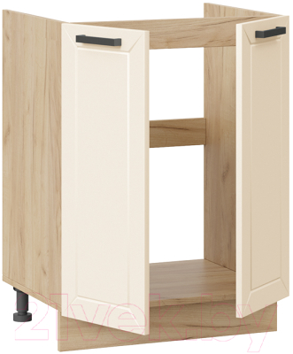 Шкаф под мойку ТриЯ Лорас 1Н6М (дуб крафт золотой/холст брюле)