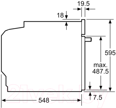 Электрический духовой шкаф Siemens HB636GBS1