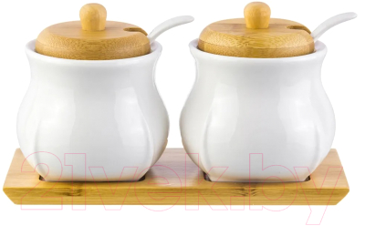 Набор емкостей для хранения Elan Gallery Тюльпан / 950173 - фото