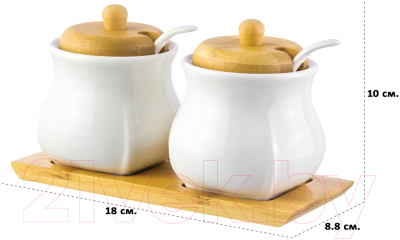 Набор емкостей для хранения Elan Gallery Тюльпан / 950173