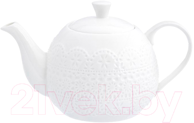 Заварочный чайник Elan Gallery Кружево / 950074 - фото