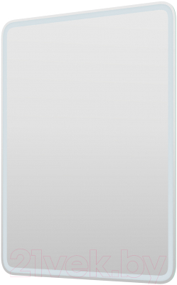 Зеркало Пекам Marta 1 80x100 / marta1-80x100dpcl (с подсветкой, сенсором на взмах руки, подогревом и часами) - фото
