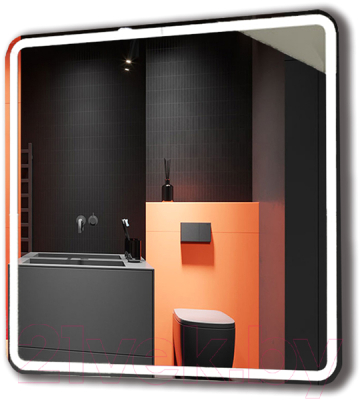 Зеркало Пекам Marta 1 80x120 / marta1-80x120d (с подсветкой и сенсором на взмах руки)