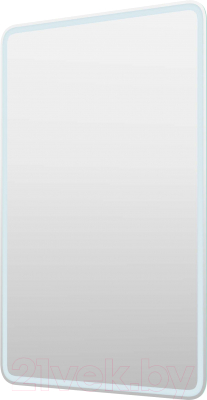 Зеркало Пекам Marta 1 80x120 / marta1-80x120dpcl (с подсветкой, сенсором на взмах руки, подогревом и часами) - фото