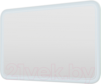 Зеркало Пекам Marta 2 80x50 / marta2-80x50dcl (с подсветкой, сенсором на взмах руки и часами) - фото
