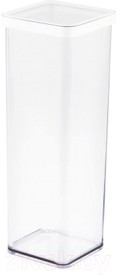 Емкость для хранения Rotho Loft Premium / 1160690000 (прозрачный/белый) - фото